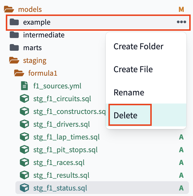 Delete example folder